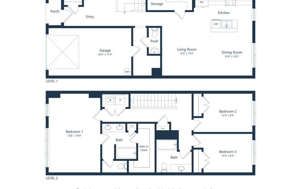 a 3 Bedroom townhome